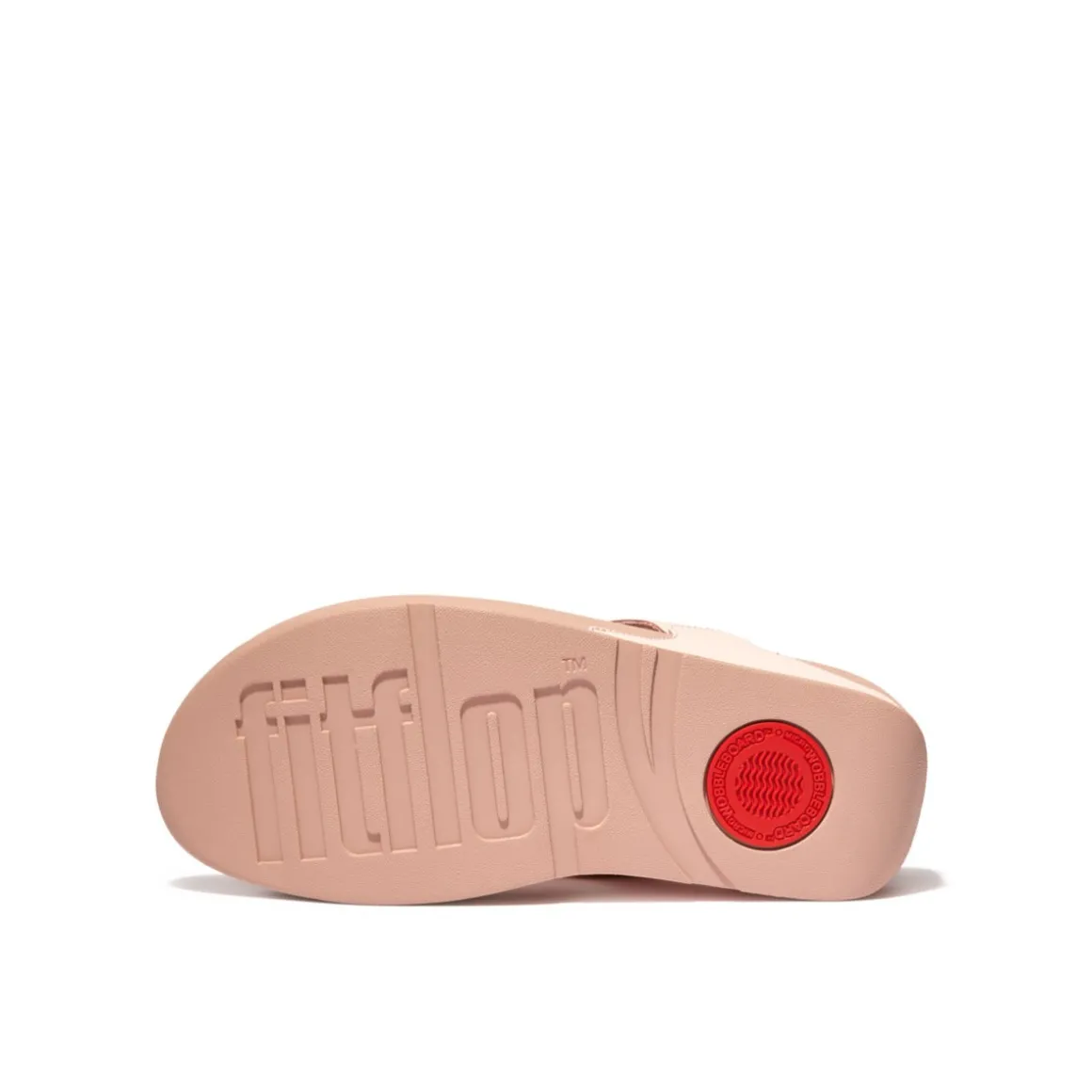FitFlop LULU CRYSTAL-CIRCLET LEATHER TOE-POST SANDALS