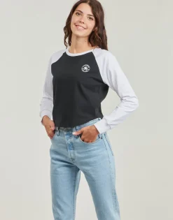 Langærmede T-shirts Converse