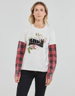 Langærmede T-shirts Desigual