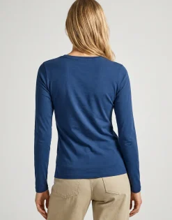 Langærmede T-shirts Pepe jeans