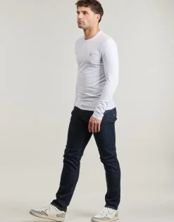 Langærmede T-shirts Guess
