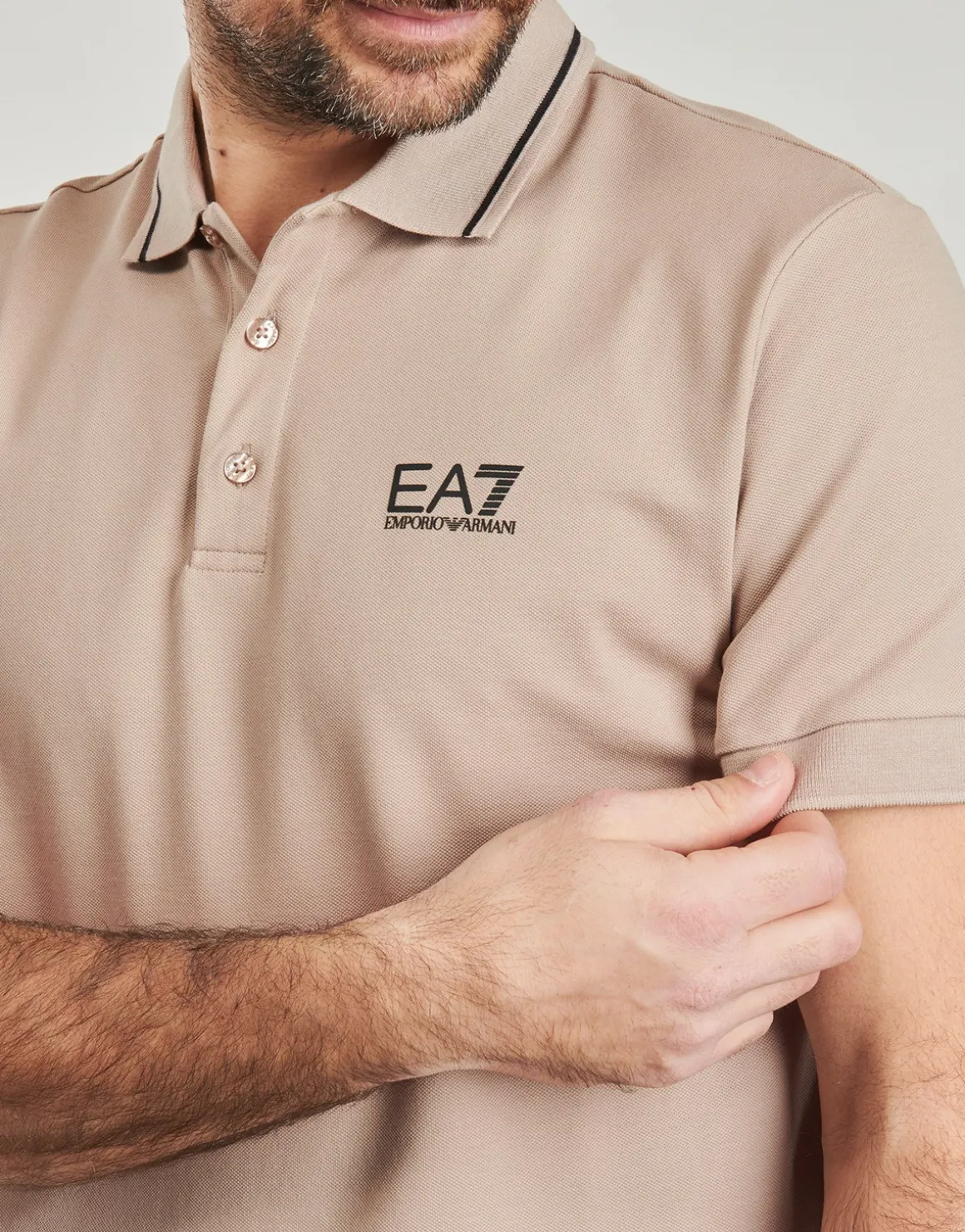 Polo-t-shirts m. korte ærmer Emporio Armani EA7