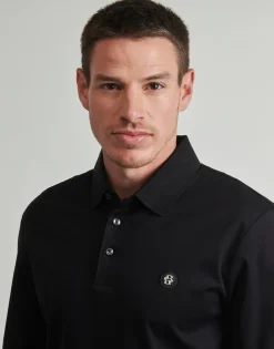 Polo-t-shirts m. lange ærmer BOSS