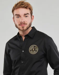Skjorter m. lange ærmer Versace Jeans Couture