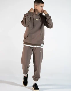 Sweatshirts m. hætte THEAD.