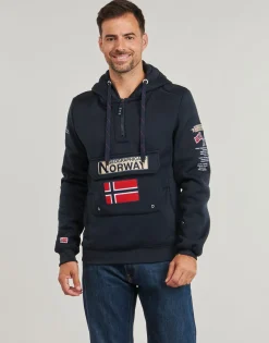 Sweatshirts m. hætte Geographical Norway